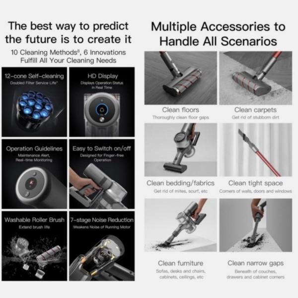 Jual Elektronik Rumah Tangga DREAME V11 Cordless Vacuum Cleaner