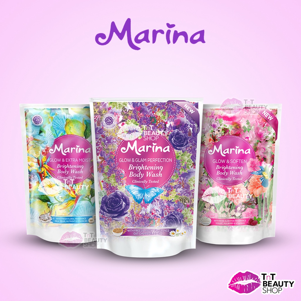 Jual Marina Brightening Body Wash Refill Sabun Mandi Cair Shopee