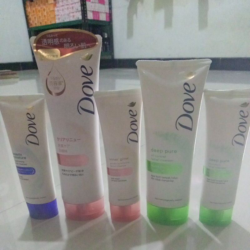 Jual DOVE FACIAL CLEANSER JAPAN WITH 10X MORE MOISTURE Shopee Indonesia