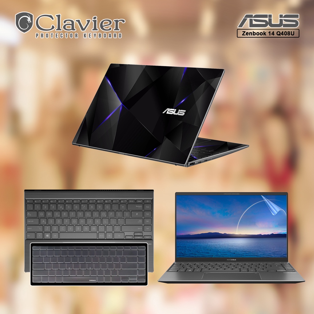 Jual Cover Keyboard Screen Protector Garskin Laptop Anti Gores Asus