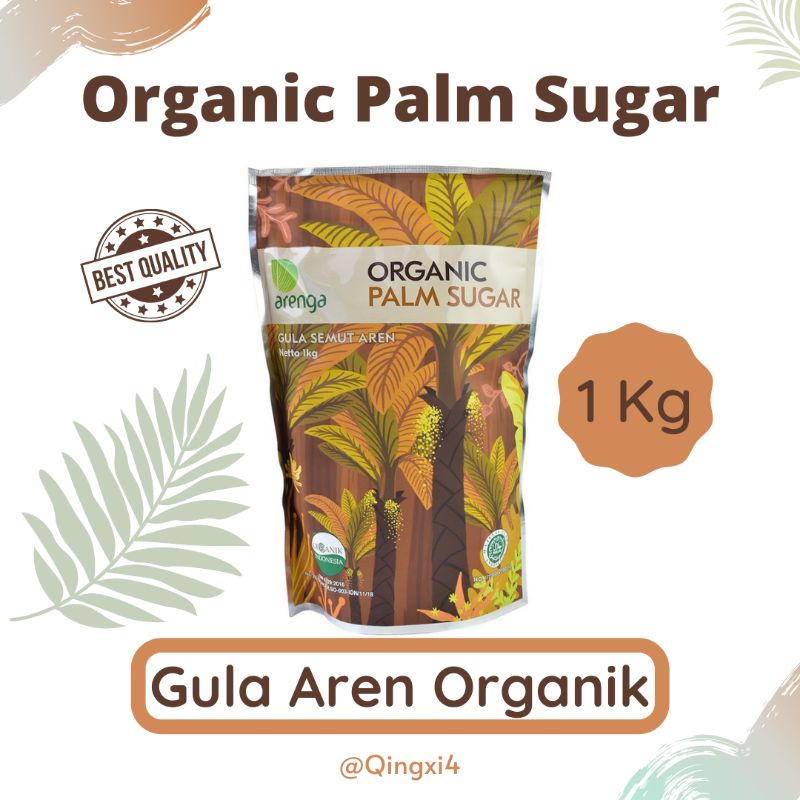 Jual Organic Palm Sugar / Gula Aren Organik / Arenga Palm Sugar 1kg