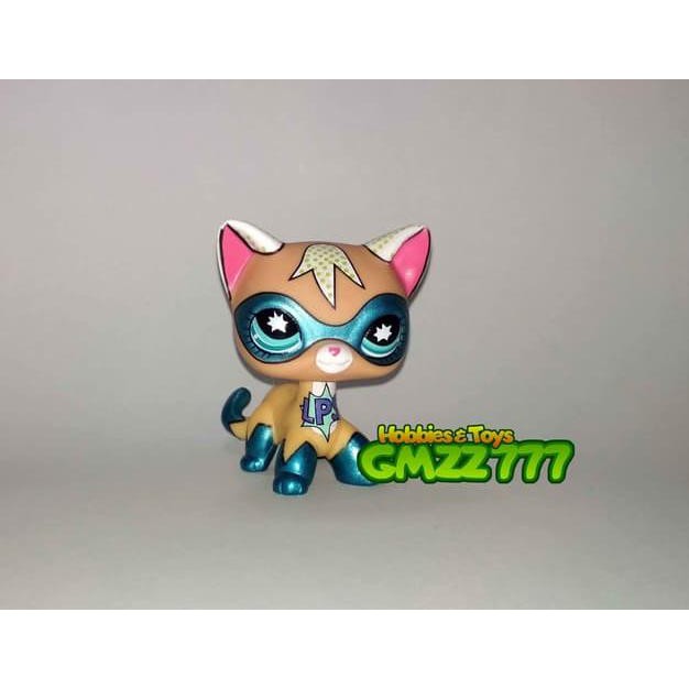 Jual LITTLEST PET SHOP LPS HASBRO SUPER HERO SHORT HAIR CAT Shopee
