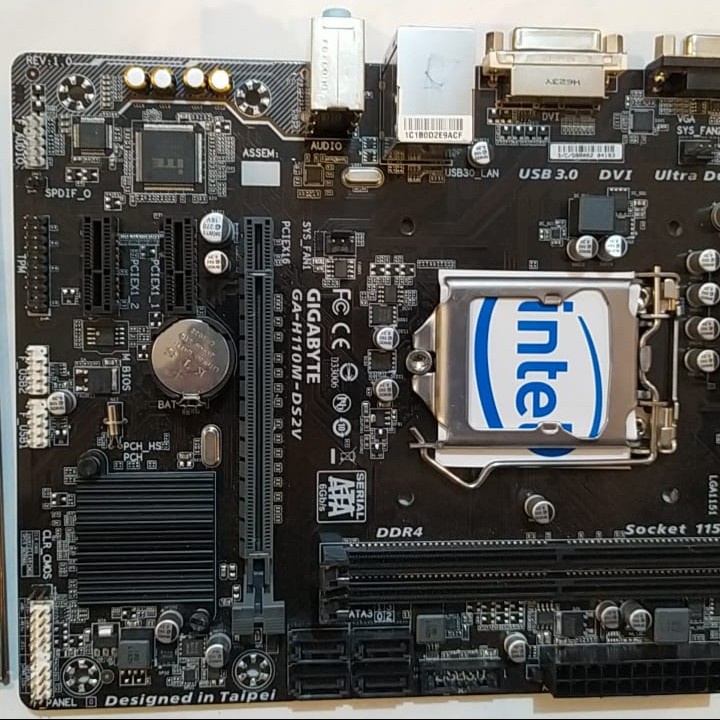 Jual Motherboard GAH110MDS2V GIGABYTE LGA1151 Shopee Indonesia