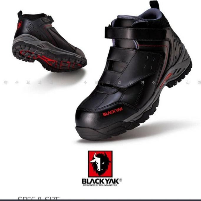 Jual Jual Safety Shoes Black Yak Original Shopee Indonesia