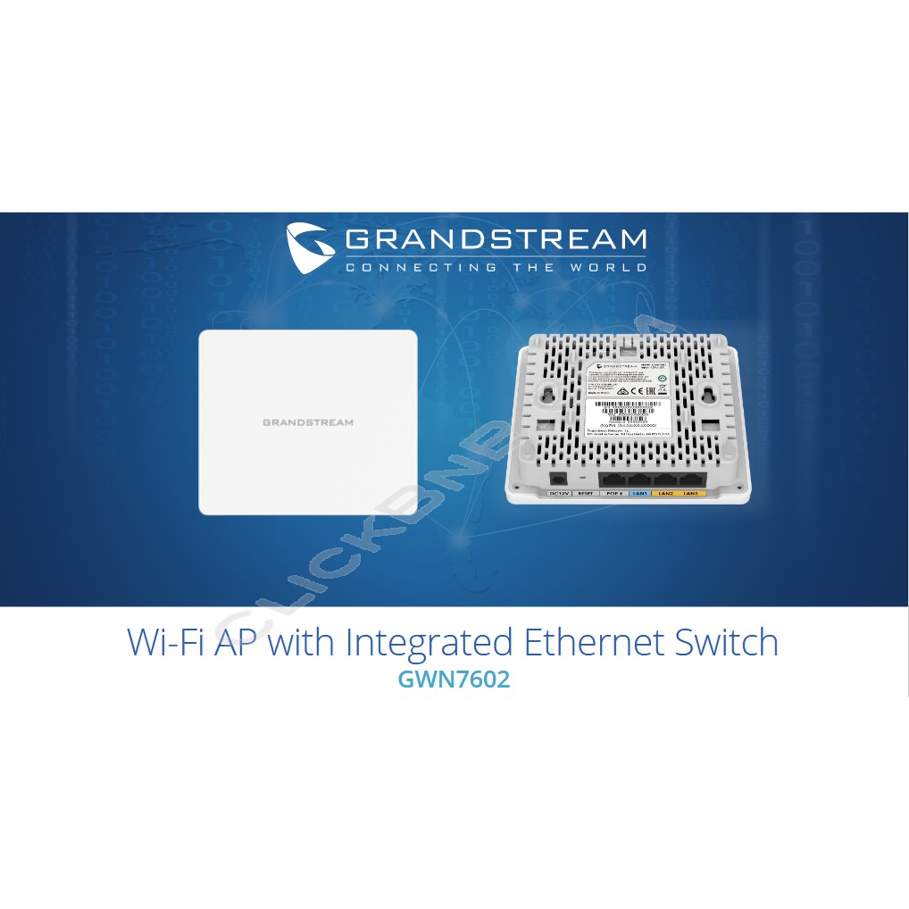 Jual Grandstream GWN7602 WiFi Access Point with Integrated