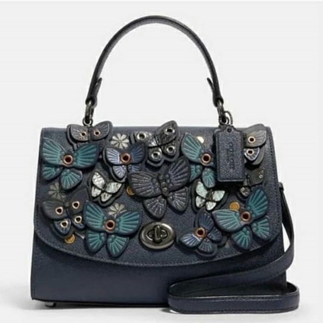 Jual COACH Tilly Top Handle with Butterfly Applique Shopee Indonesia