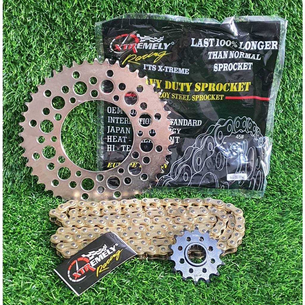 Jual GIR SET ( GEAR SET ) KAWASAKI NINJA 250R RR MONO 520H XTREME