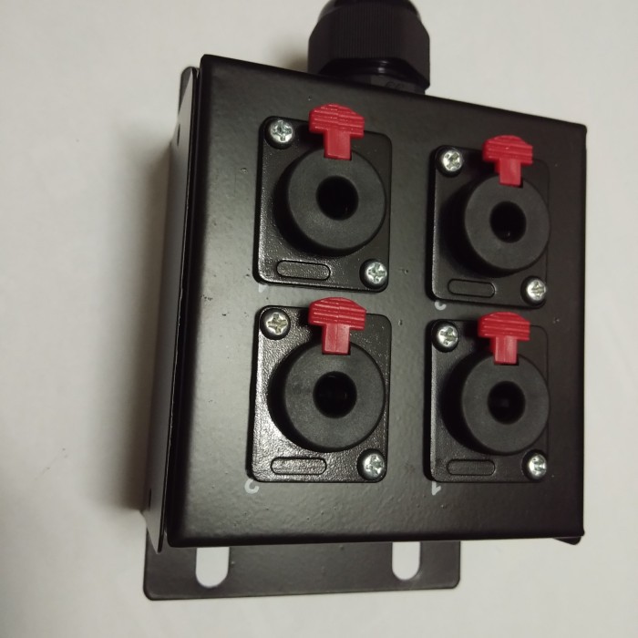 Jual Box snake isi 4 snake 4ch junction box xlr casis akay mono