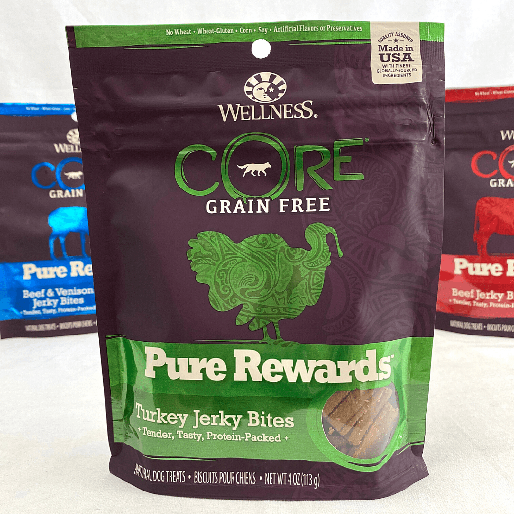 Jual WELLNESS Snack Anjing CORE Pure Reward Turkey Jerky 113g Shopee