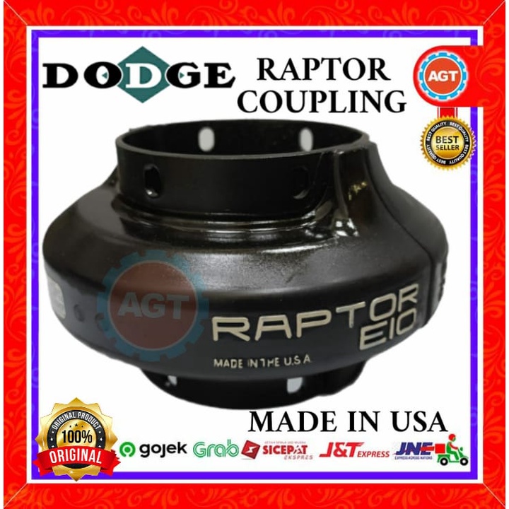 Jual E10 DODGE COUPLING RAPTOR EQUIVALENT COUPLING REXNORD RUBBER