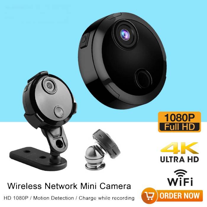 Jual Mini Camcorder Night Vision Micro Ip Camera Q15 WiFi HD 1080P 4K