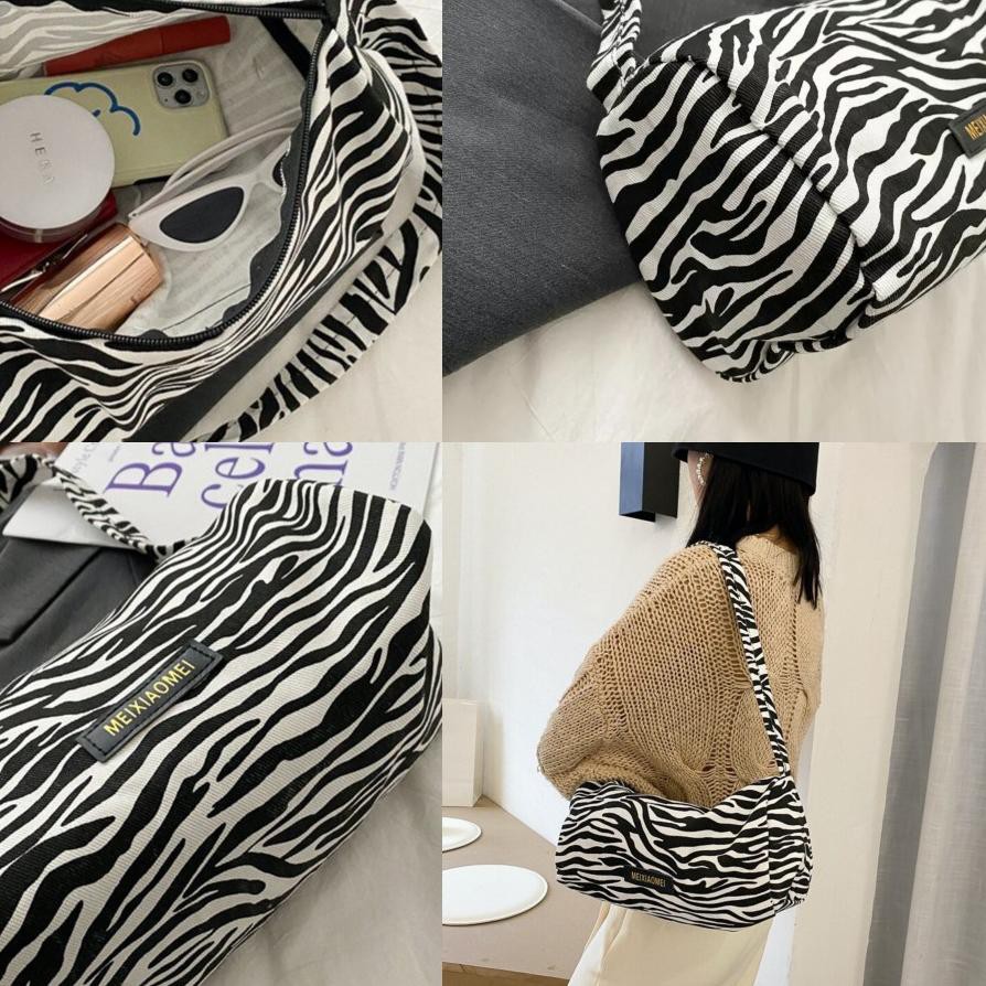 Jual V7H3 BLACK EDITION BAGUETTE BAG (TOY STORY ZEBRA DAISY) R8F