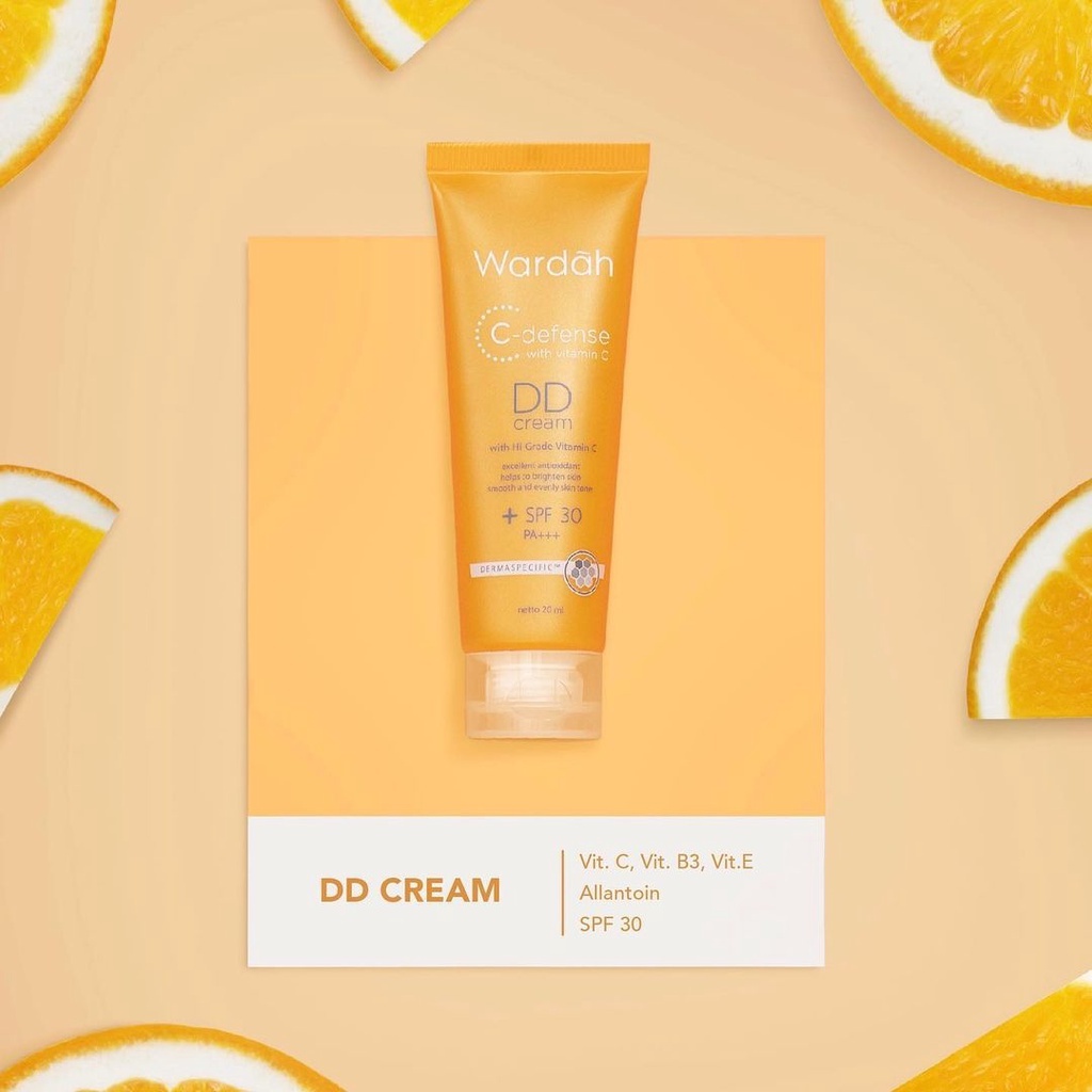 Jual WARDAH CDEFENSE DD CREAM 20ML Shopee Indonesia(03)