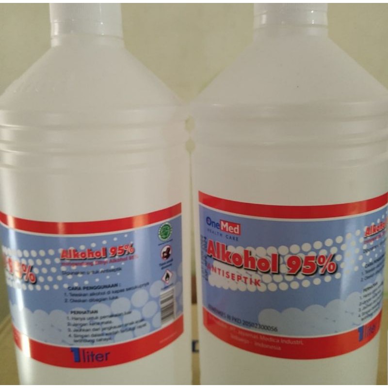 Jual Alkohol 90 Onemed 1 Liter Shopee Indonesia