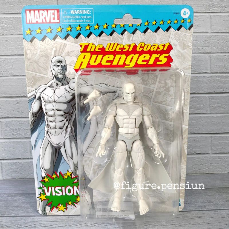 Jual MARVEL LEGENDS VINTAGE VISION RETRO AVENGERS ACTION FIGURE
