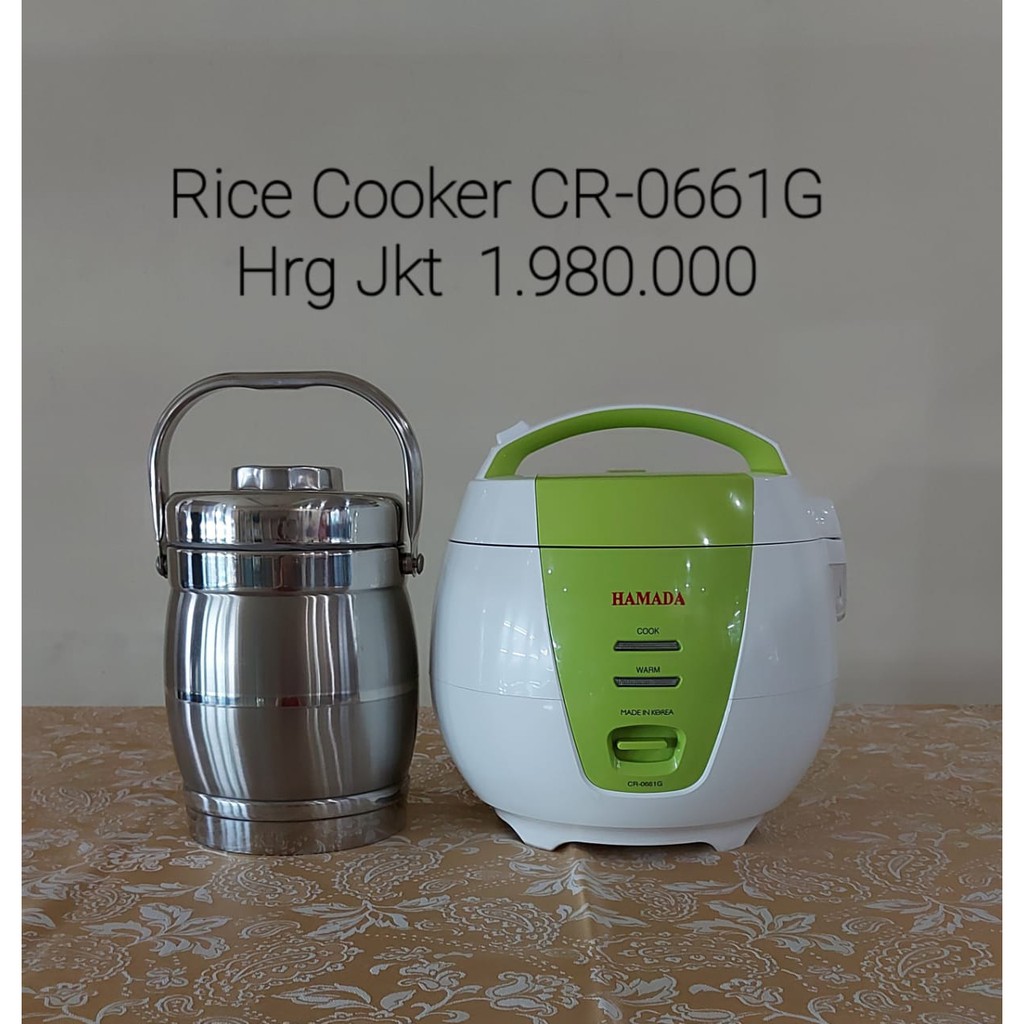 Jual RICE COOKER MINI SICO HAMADA CR0661G Shopee Indonesia