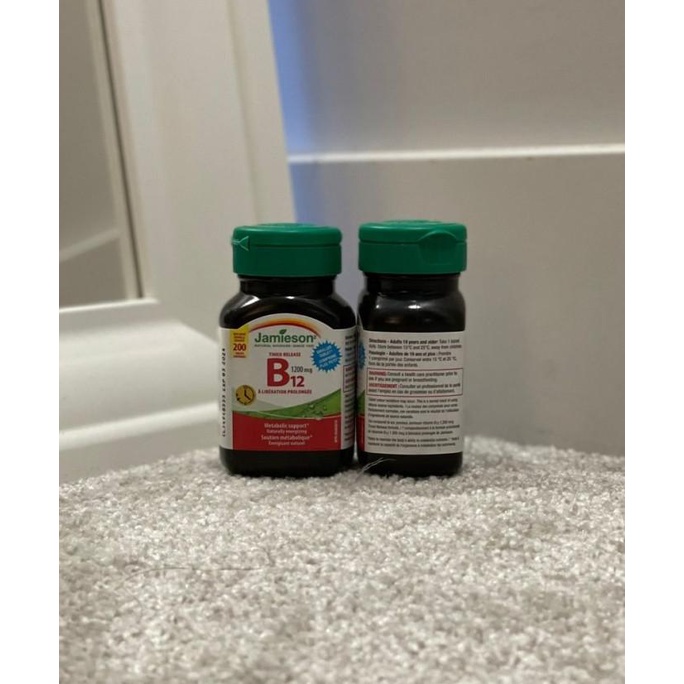 Jual JAMIESON VITAMIN B12 METHYLCOBALAMIN TIMED RELEASE Shopee