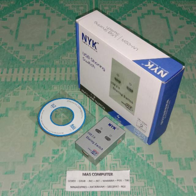 Jual NYK UY02A Auto Switch Hub Printer usb 2Port Shopee Indonesia