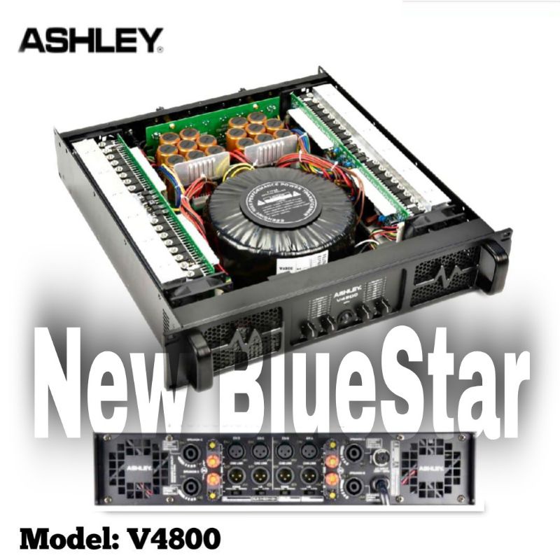 Jual Power Ashley V4800 (4 Channel) Spesifikasi Stereo Shopee Indonesia