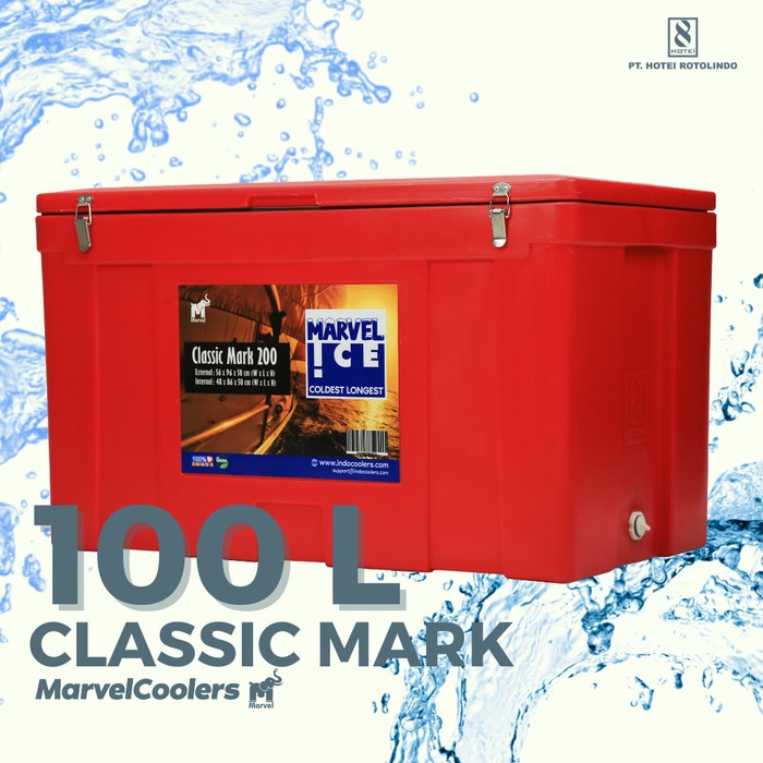 Jual Cooler Box Marvel Classic Mark 100 ltr CoolBox IceBox Es box