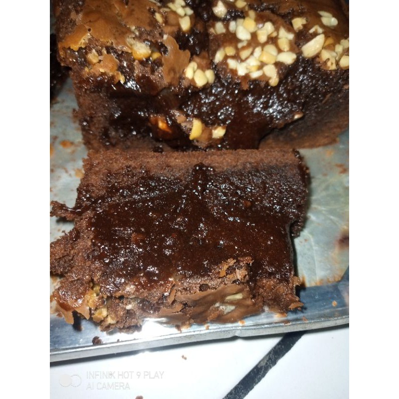 Jual fudgy shiny crust lumer, brownies lumer, brownies shiny crust
