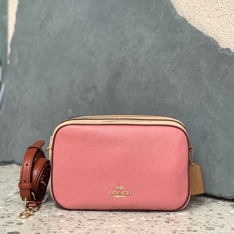 Jual Coach Jes Crossbody In Colorblock Faded Blush Multi Shopee Indonesia