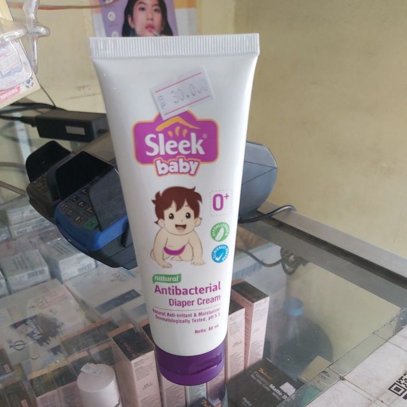 Jual Sleek Baby Antibacterial diaper cream 80ml Shopee Indonesia