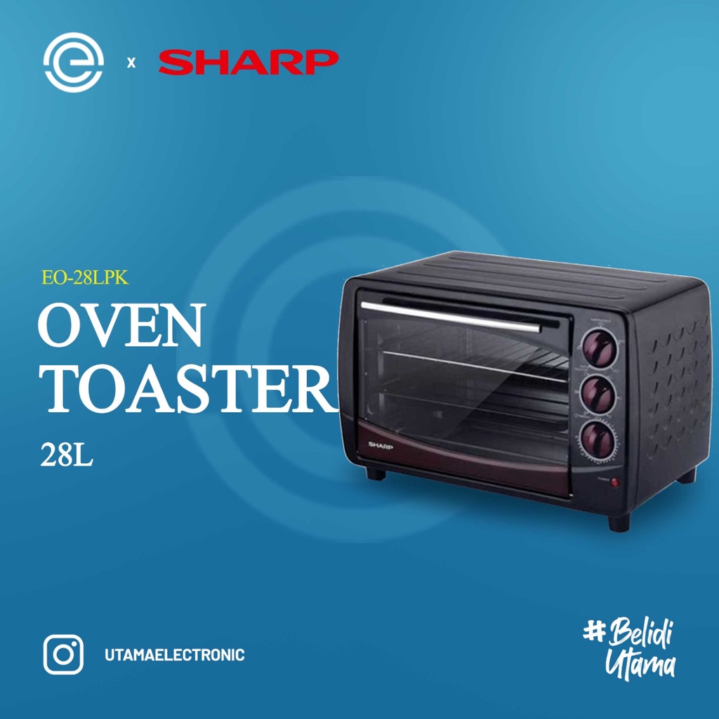 Jual SHARP Oven Toaster 28 Liter EO28LPK Shopee Indonesia