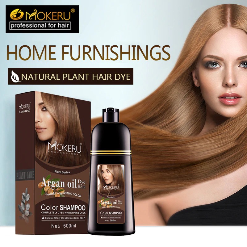 Jual [ READY STOCK ] Mokeru Natural Brown Color Permanent Hair Colour