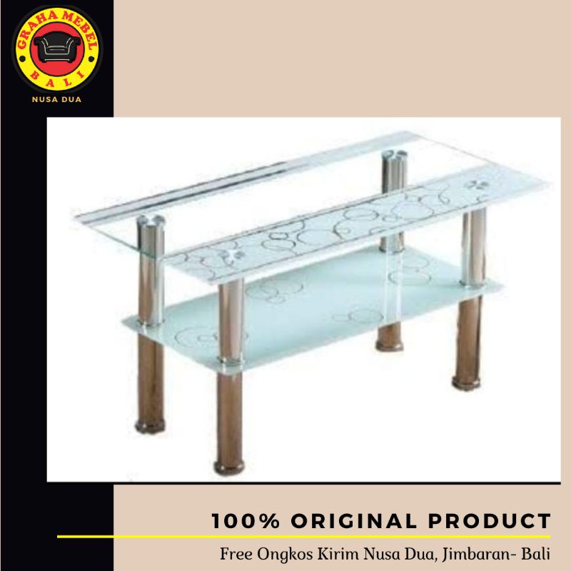 Jual GRAHA MEBEL NUSA DUA FURNITURE / MEJA KACA MINIMALIS / MEJA COFFEE