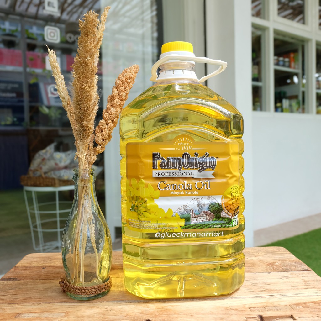 Jual Farm Origin Salad Oil Canola Oil / Minyak Bunga Kanola 5L