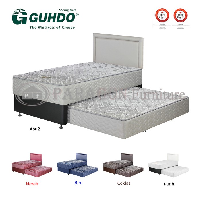 Jual 2in1 Standard 120x200 HB Prospine Spring bed Guhdo Spring bed