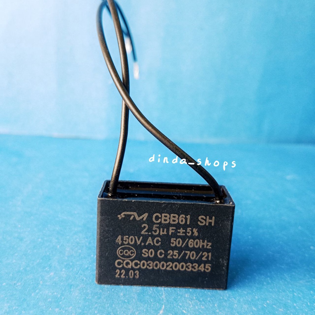 Jual KAPASITOR KIPAS ANGIN CAPASITOR 2,5uf Shopee Indonesia