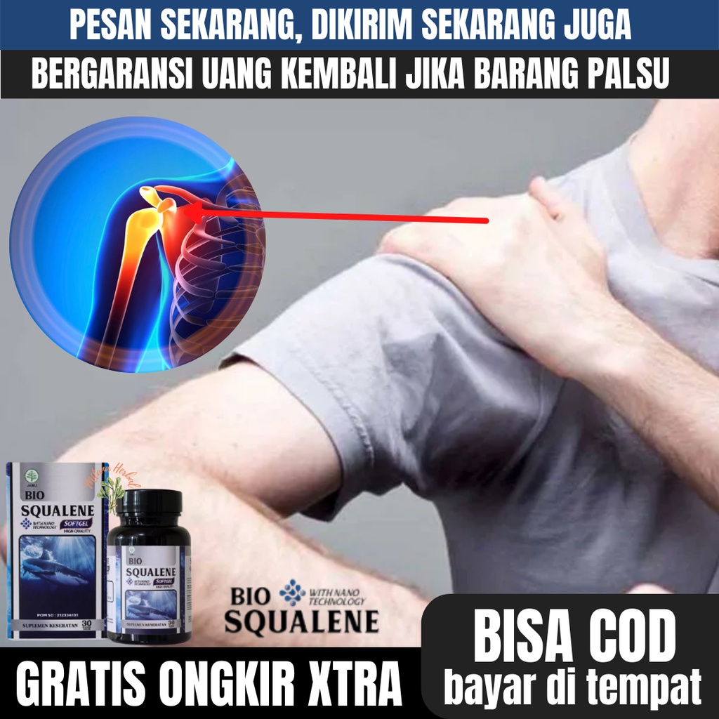 Jual Bio Squalene Obat Frozen Shoulder Sakit Bahu Sebelah Kanan Dan