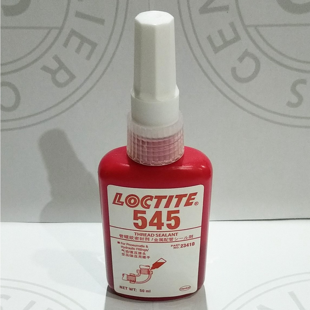 Jual Loctite 545 Thread Sealant Pnoeumatle Hydraulic Fitting 50 ml Lem Baut Shopee Indonesia