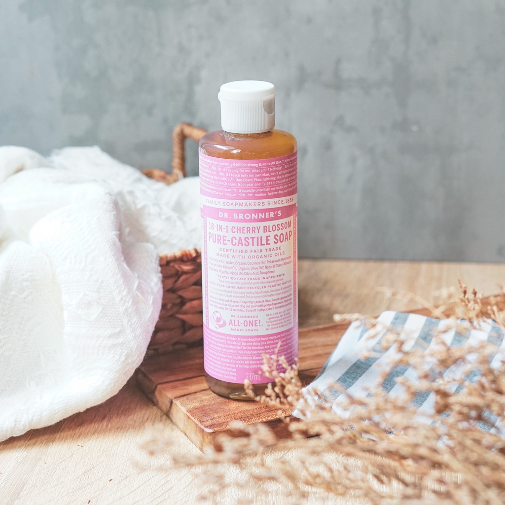 Jual Dr Bronners Cherry Blossom PureCastile Soap 237 ml Shopee Indonesia