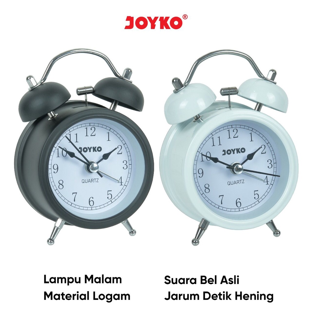 Jual Jam WEKER Alarm / Alarm Clock Joyko ALCL 601 + Shopee Indonesia