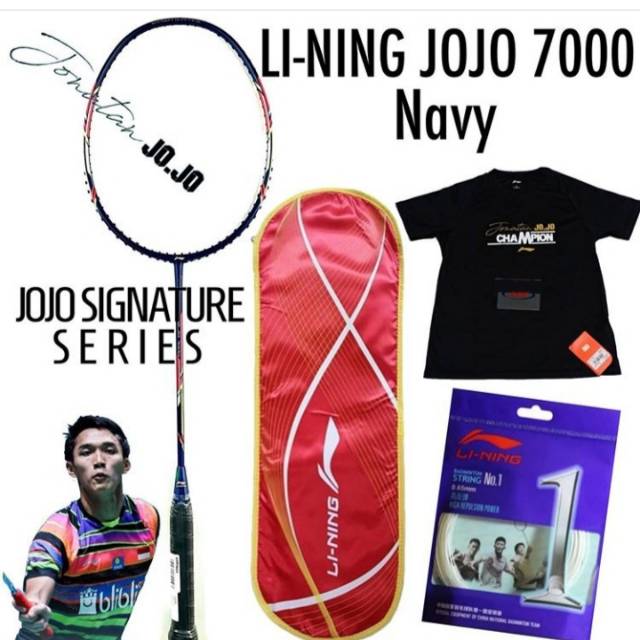 Jual RAKET BADMINTON LINING JOJO 7000 ORIGINAL BULUTANGKIS HARGA MURAH