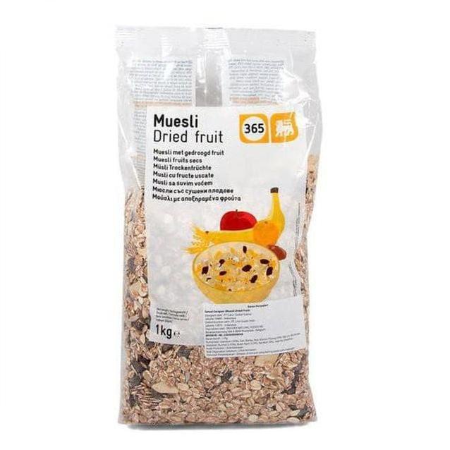 Jual Muesli Dried Fruit 365. Berat 1 Kg Shopee Indonesia