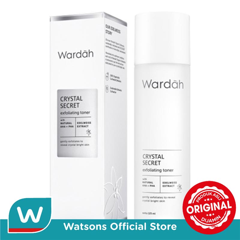 Jual Wardah Crystal Secret Exfoliating Toner Shopee Indonesia