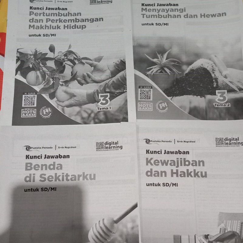 Jual kunci jawaban LKS Pustaka persada kelas 3 tema 1234 Shopee Indonesia(04)