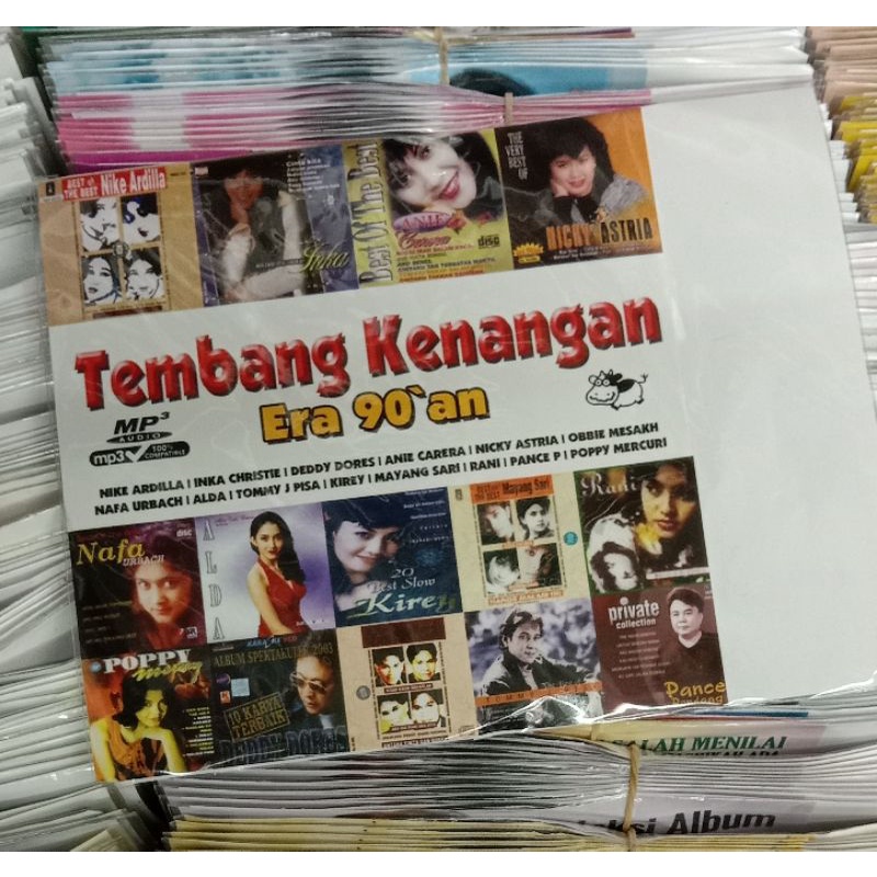 Jual Kaset MP3 lagu tembang kenangan era 90 an Shopee Indonesia(03)