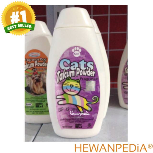 Jual CATS TALCUM POWDER FRAGRANCE RAIDALL Bedak Wangi Anti Jamur Bau