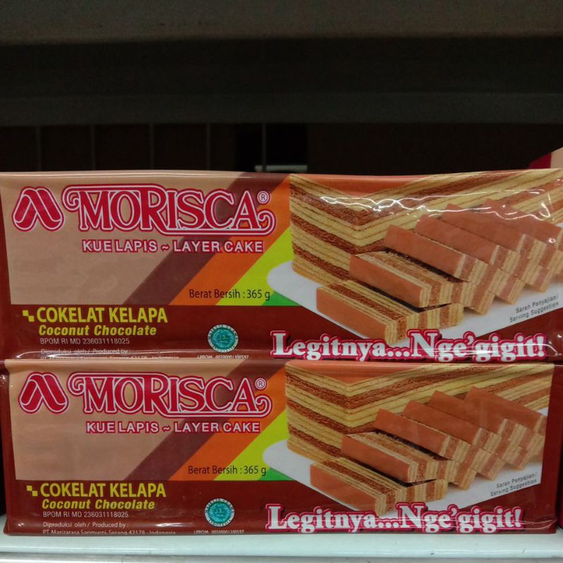 Jual Morisca Kue Lapis/Layer Cake 365 gram Shopee Indonesia