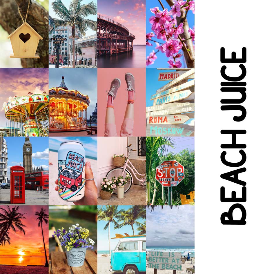 Jual 16 PCS POSTER DINDING AESTHETIC TUMBLR WALL COLLAGE ART PAJANGAN HIASAN BISA CUSTOM UKURAN