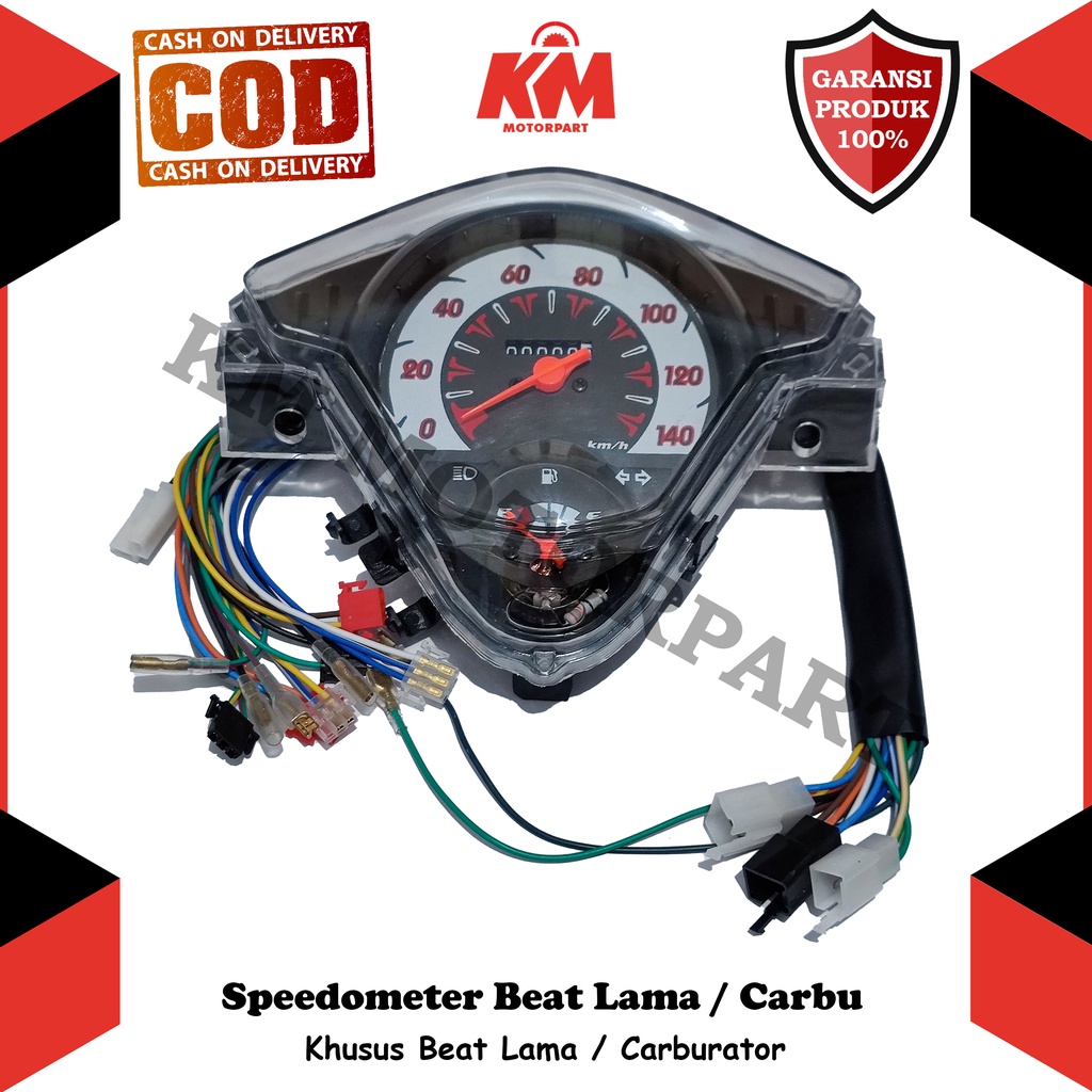 Jual Speedometer Beat Karbu Lama Carburator Speedo Kilometer Assy Honda