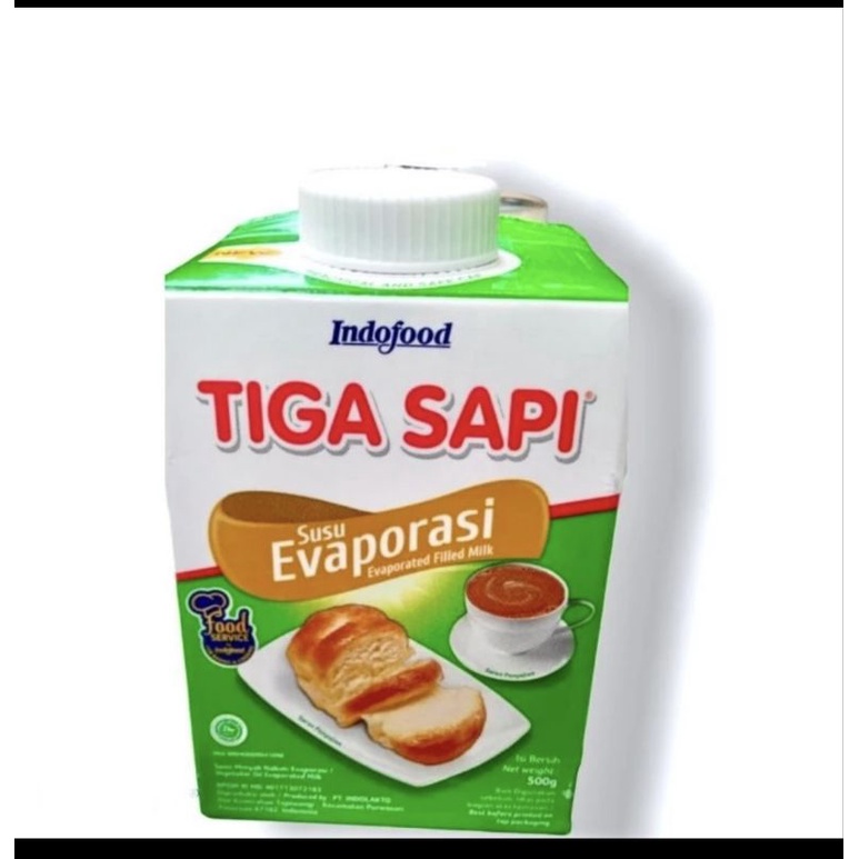 Jual INDOFOOD TIGA SAPI EVAPORASI 500ML, CREAMER CAIR COCOK UNTUK