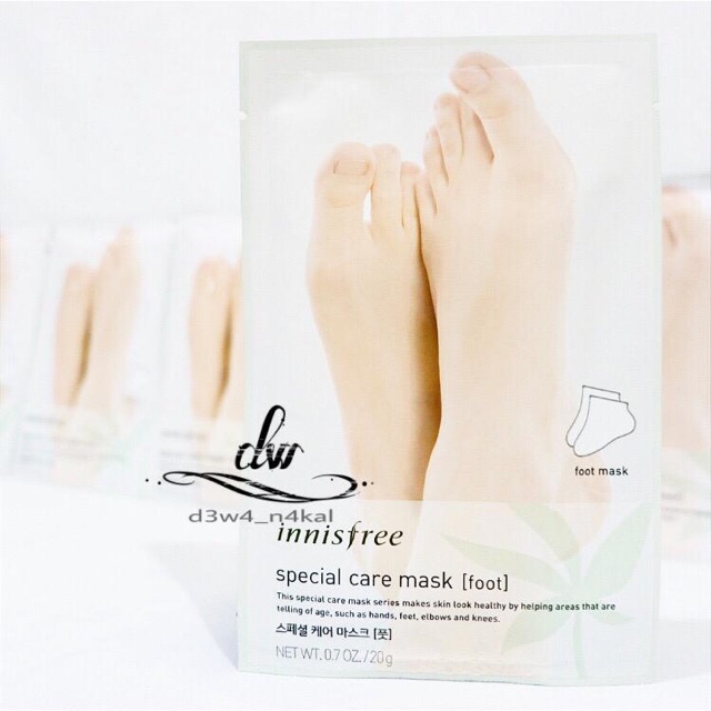 Jual INNISFREE Special Care Mask Foot 20ml Shopee Indonesia