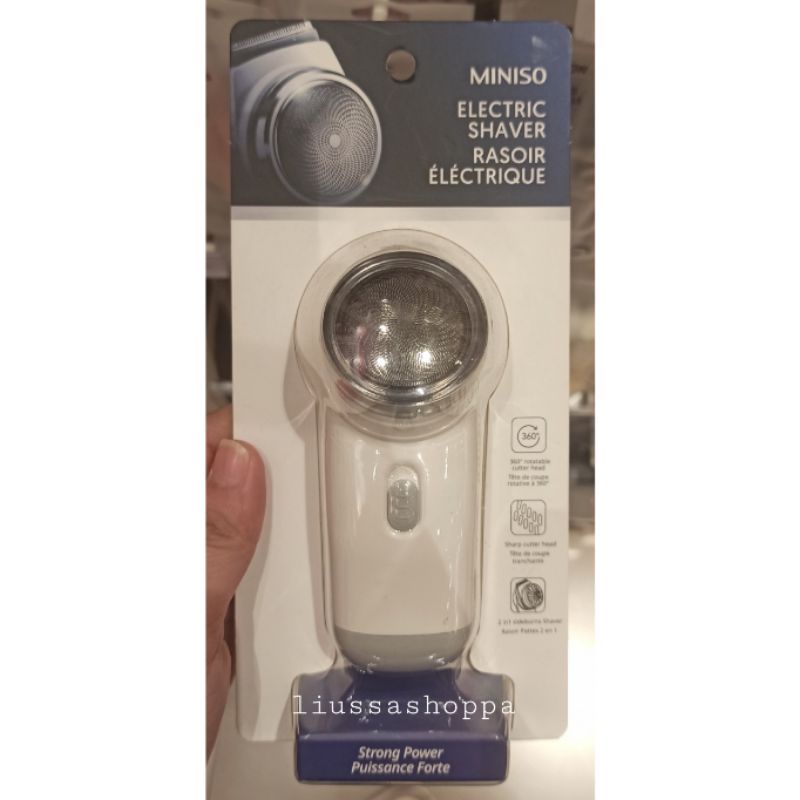 Jual Cukuran Miniso Electric Shaver Shopee Indonesia
