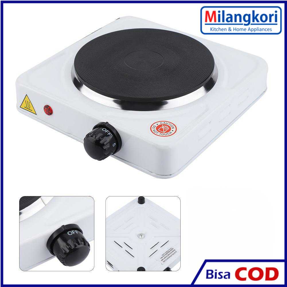Jual Kompor Listrik Mini Hot Plate Electric Cooking 1000W TI5712 Shopee Indonesia